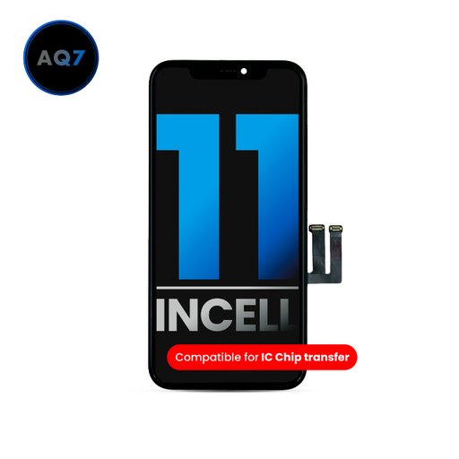 [107082069106] Bloc écran LCD compatible pour iPhone 11 - AQ7 Incell