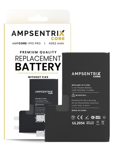 [107082074633] Batterie SANS BMS pour iPhone 13 Pro - AmpSentrix Core