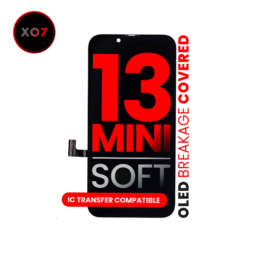 [107082080906] Bloc écran OLED compatible pour iPhone 13 Mini - XO7 - Soft