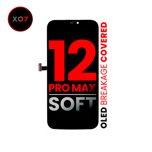 [107082082903] Bloc écran OLED compatible pour iPhone 12 Pro Max - XO7 - Soft