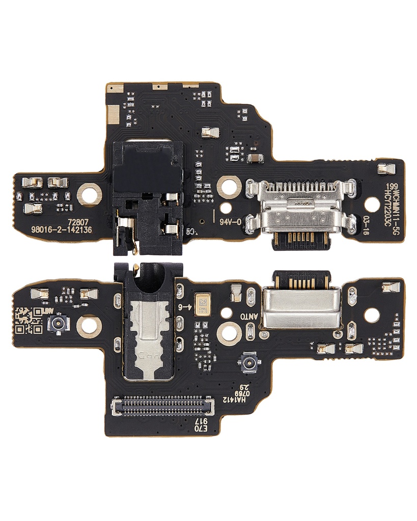 Port de charge avec avec prise casque Compatible pour Xiaomi Poco M4 Pro (Aftermarket Plus)