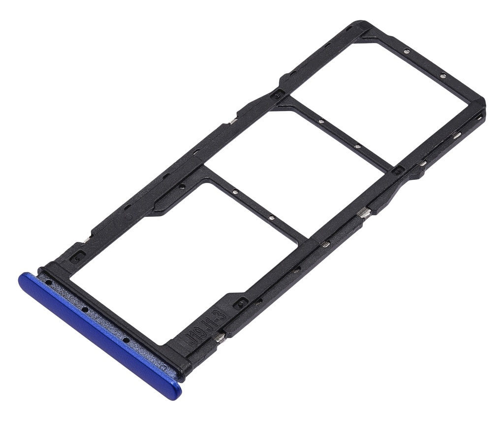 Tiroir SIM double Compatible pour Xiaomi Redmi 9 / Poco M2 (Bleu)