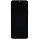 Bloc écran LCD avec châssis compatible Honor X8A - Reconditionné - Midnight Black