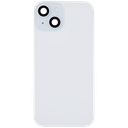 Vitre arrière avec adhésif et MagSafe original pour iPhone 15 - Avec Logo - Grade A - Bleu