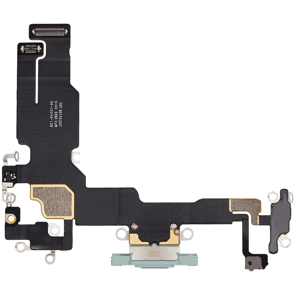 Connecteur de charge avec nappe compatible iPhone 15 - Premium - Vert
