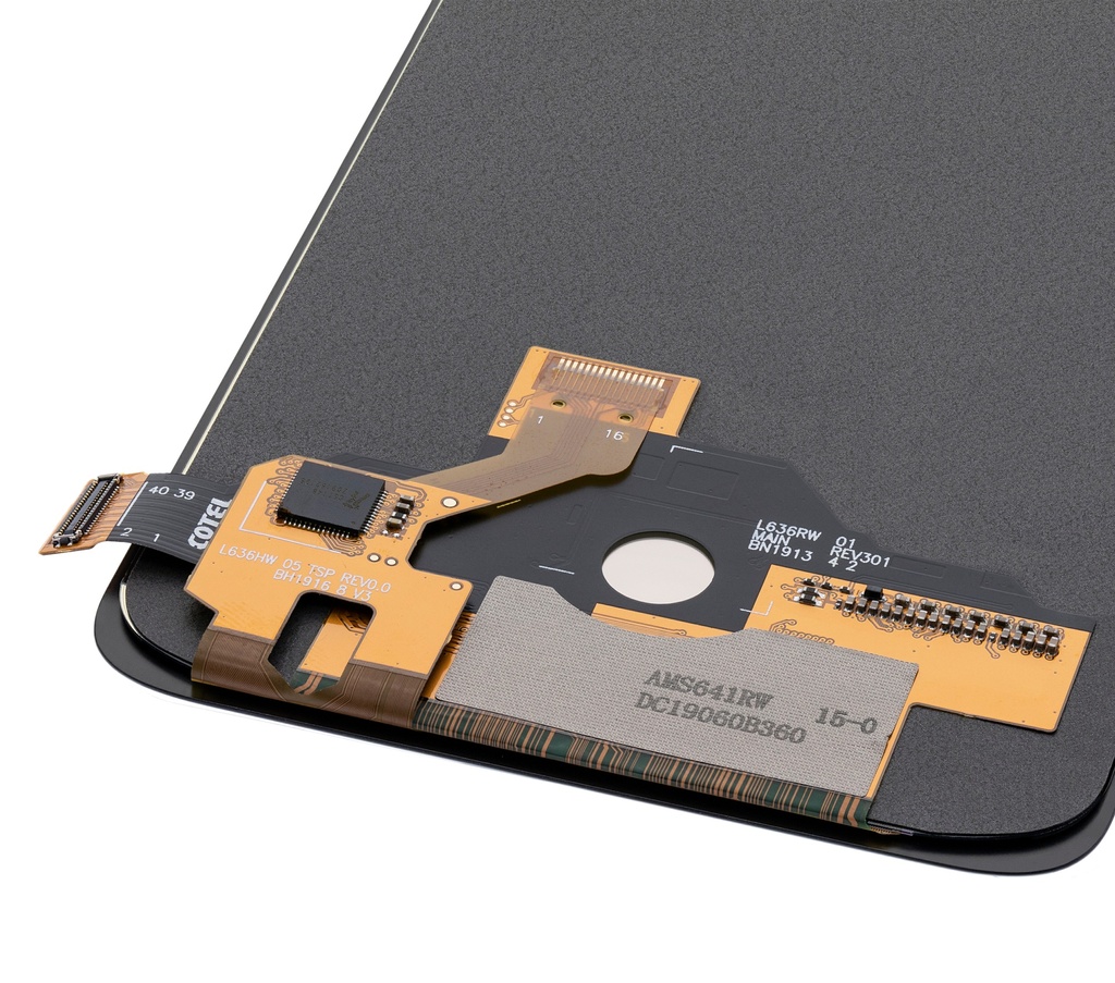 Bloc écran OLED sans châssis compatible OnePlus 6T A6010 - A6013 - Aftermarket Plus - Toutes couleurs