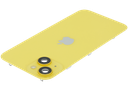 Vitre arrière avec adhésif et NFC original compatible iPhone 14 - Avec Logo - Grade A - Jaune