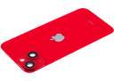Vitre arrière avec adhésif et NFC original compatible iPhone 14 - Avec Logo - Grade A - Rouge