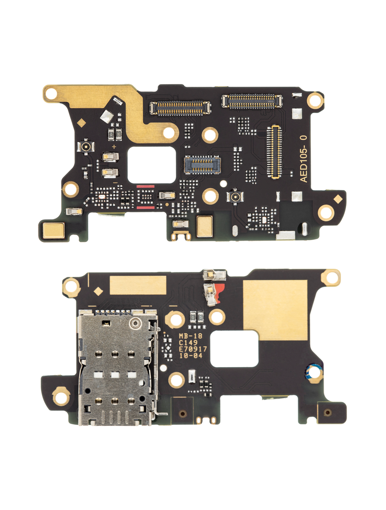 Carte PCB avec lecteur SIM et micro pour OnePlus 7 Pro - Genuine OEM