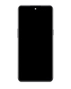 Bloc écran avec châssis pour OnePlus 10T 5G - Genuine OEM - Moonstone Black