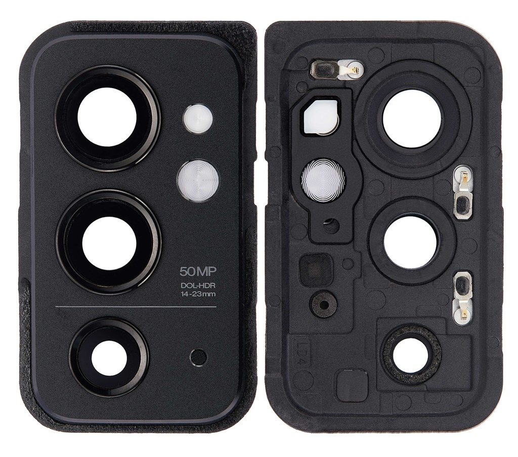 Lentille de protection camera arrière pour OnePlus 9RT 5G - Hacker Black