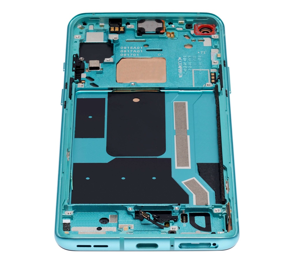 Bloc écran avec châssis compatible OnePlus 8T - Reconditionné - Vert Aquamarine