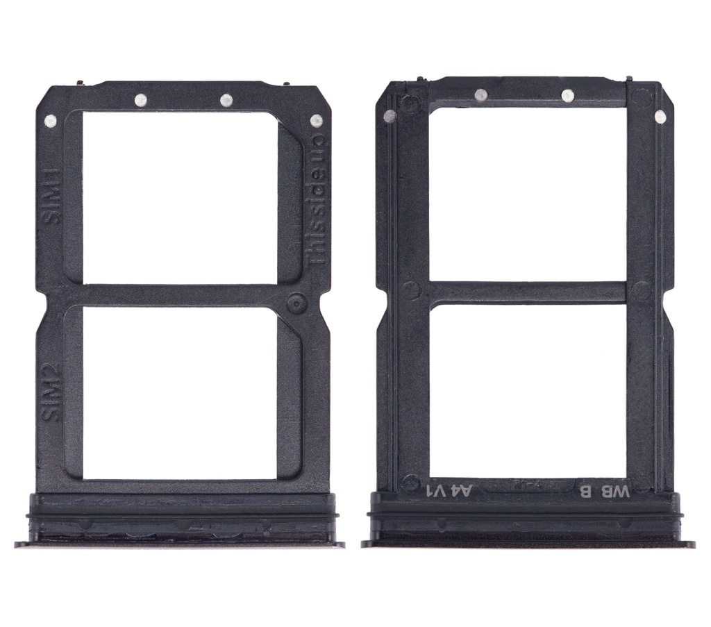 Tiroir SIM double compatible OnePlus 6T - A6010 - A6013 - Midnight Black