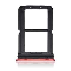 Tiroir SIM compatible OnePlus 6 - A6000 - A6003 - Rouge orangé