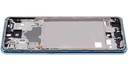 Châssis central compatible SAMSUNG A72 - A725 2021 - Bleu