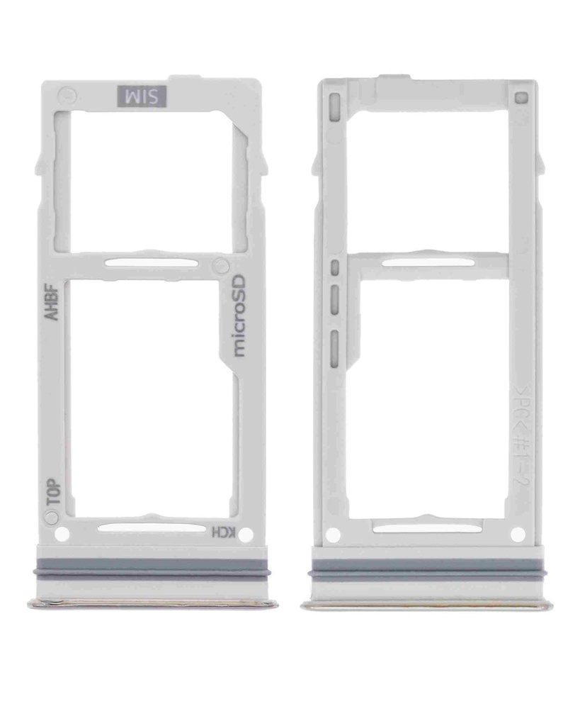 Tiroir SIM compatible SAMSUNG A72 - A725 2021 - Blanc