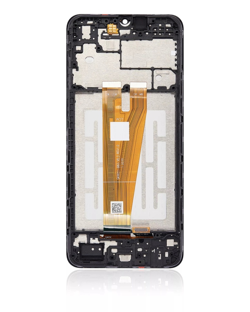 Bloc écran LCD avec châssis compatible Samsung Galaxy A04 A045 2022 - Reconditionné - Toutes couleurs