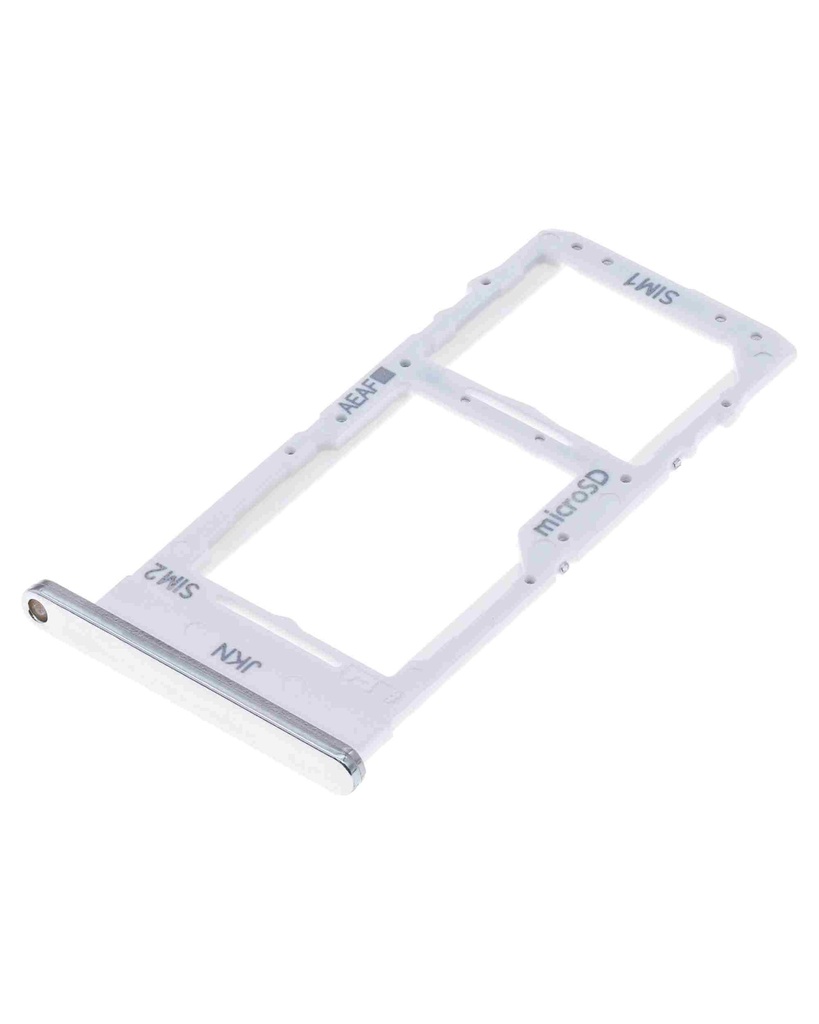 Tiroir SIM compatible SAMSUNG A51 5G - A516 2019 - Prism Crush White
