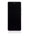 Bloc écran OLED avec châssis - non-Verizon 5G UW compatible Samsung Galaxy A51 5G A516 - 2020 - 6.46" - Aftermarket Plus - Prism Cube Pink