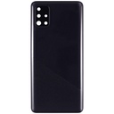 Vitre arrière avec lentille caméra arrière compatible Samsung Galaxy A51 4G A515 2019 - Aftermarket Plus - Prism Crush Black