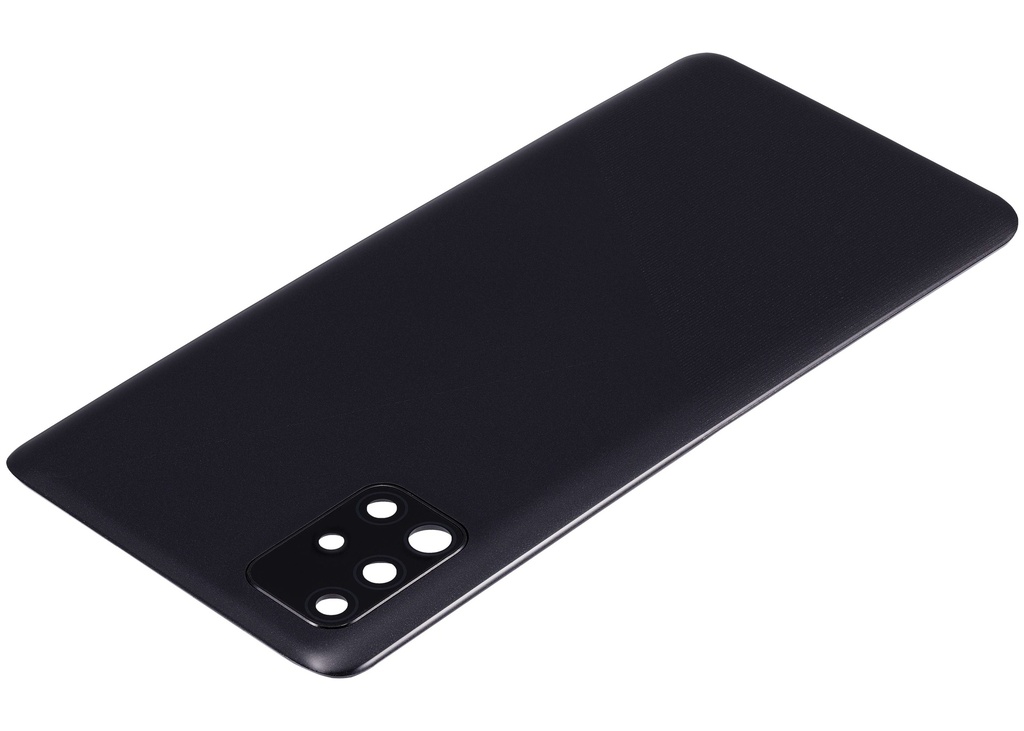 Vitre arrière avec lentille caméra arrière compatible Samsung Galaxy A51 4G A515 2019 - Aftermarket Plus - Prism Crush Black