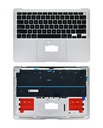 Top case avec clavier AZERTY pour MacBook Air 13" Retina A2179 - Début 2020 - Argent