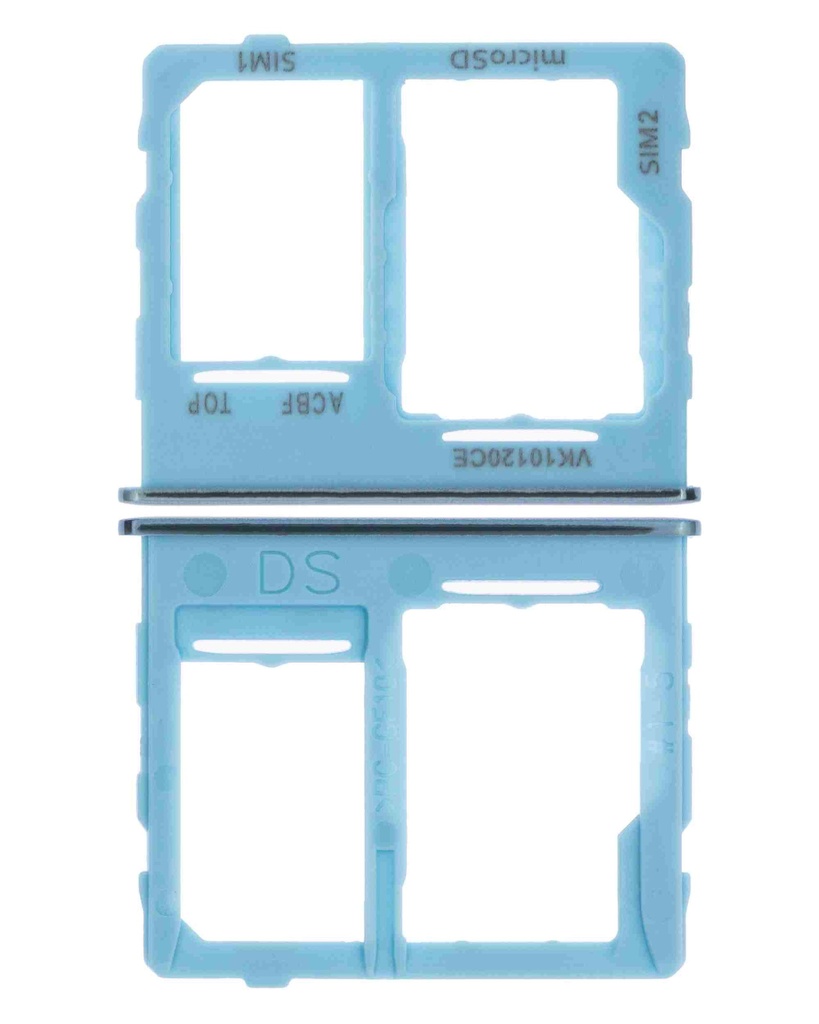 Tiroir SIM double compatible SAMSUNG A32 5G - A326 2021 - Bleu