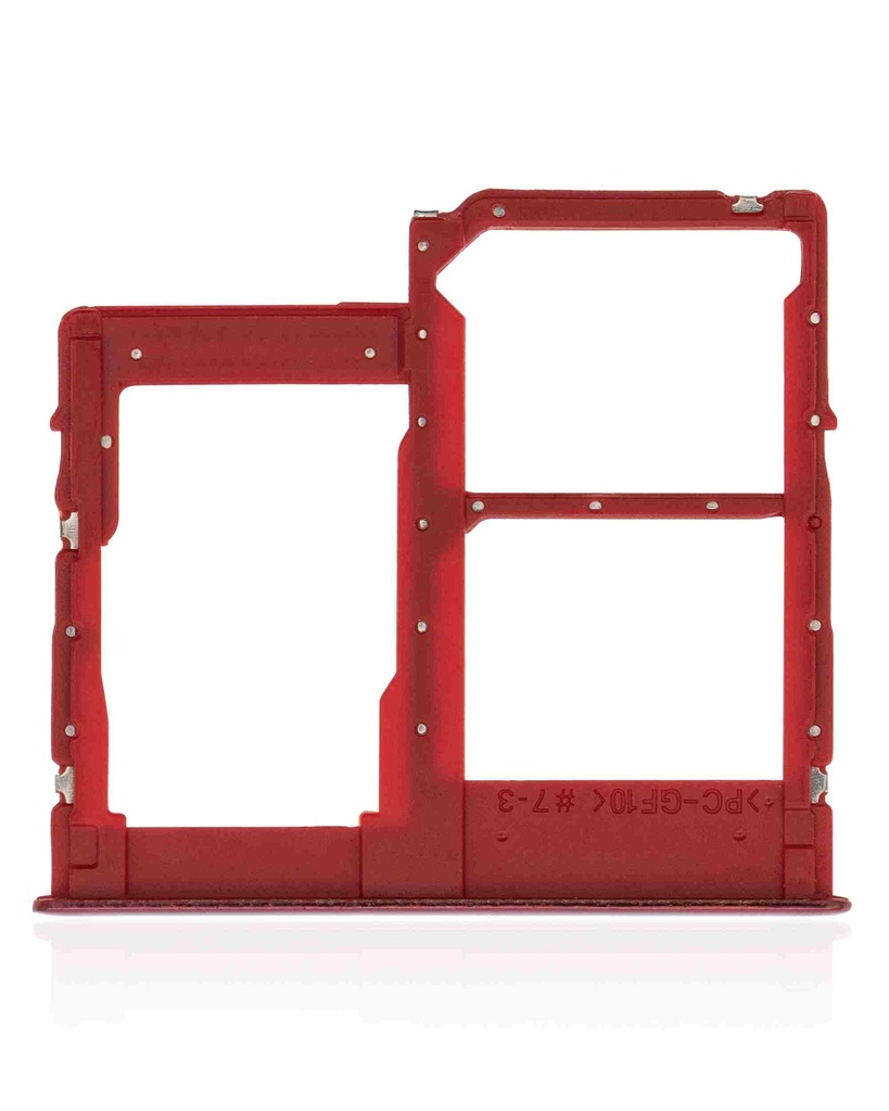 Tiroir SIM double compatible SAMSUNG A31 - A315 2020 - Prism Crush Red