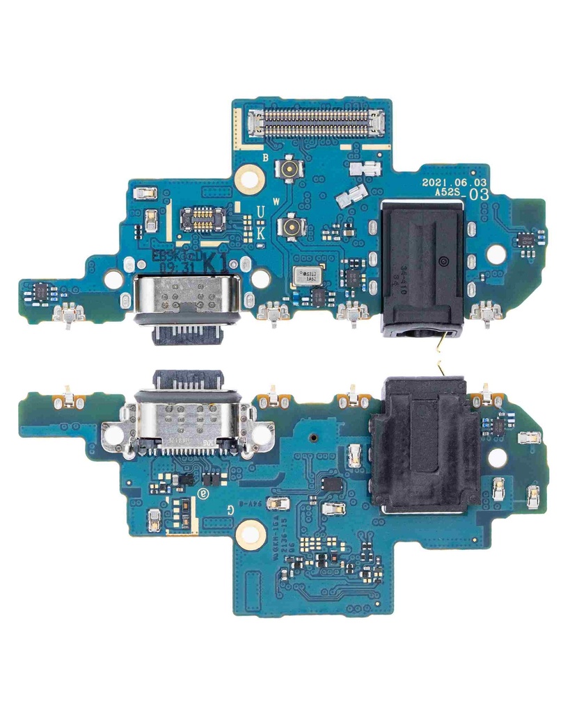 Connecteur de charge avec prise Jack compatible SAMSUNG A52s - A528 2021 - Premium