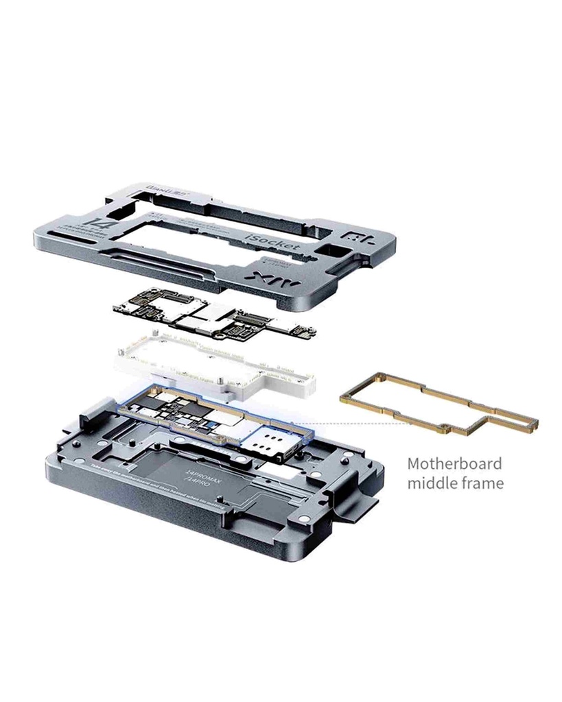 Plateforme ISOCKET et Rebillage Qianli - iPhone Series 14