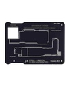 Plateforme de reballage de châssis central compatible iPhone Series 14 - Qianli - 4 en 1