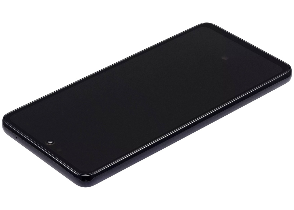 Bloc écran OLED avec châssis compatible Samsung Galaxy A53 A535 - A53 5G A536 2022 6.46" - Aftermarket Plus - Noir