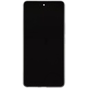 Bloc écran OLED avec châssis compatible Samsung Galaxy A53 A535 - A53 5G A536 2022 6.46" - Aftermarket Plus - Blanc