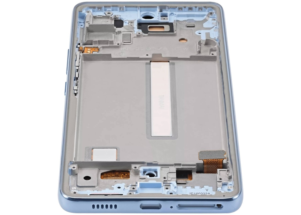 Bloc écran OLED avec châssis compatible Samsung Galaxy A53 A535 - A53 5G A536 2022 6.46" - Aftermarket Plus - Bleu