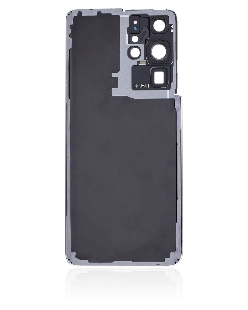 Vitre arrière avec lentille caméra compatible Samsung Galaxy S21 Ultra - No Logo - Aftermarket Plus - Phantom Brown