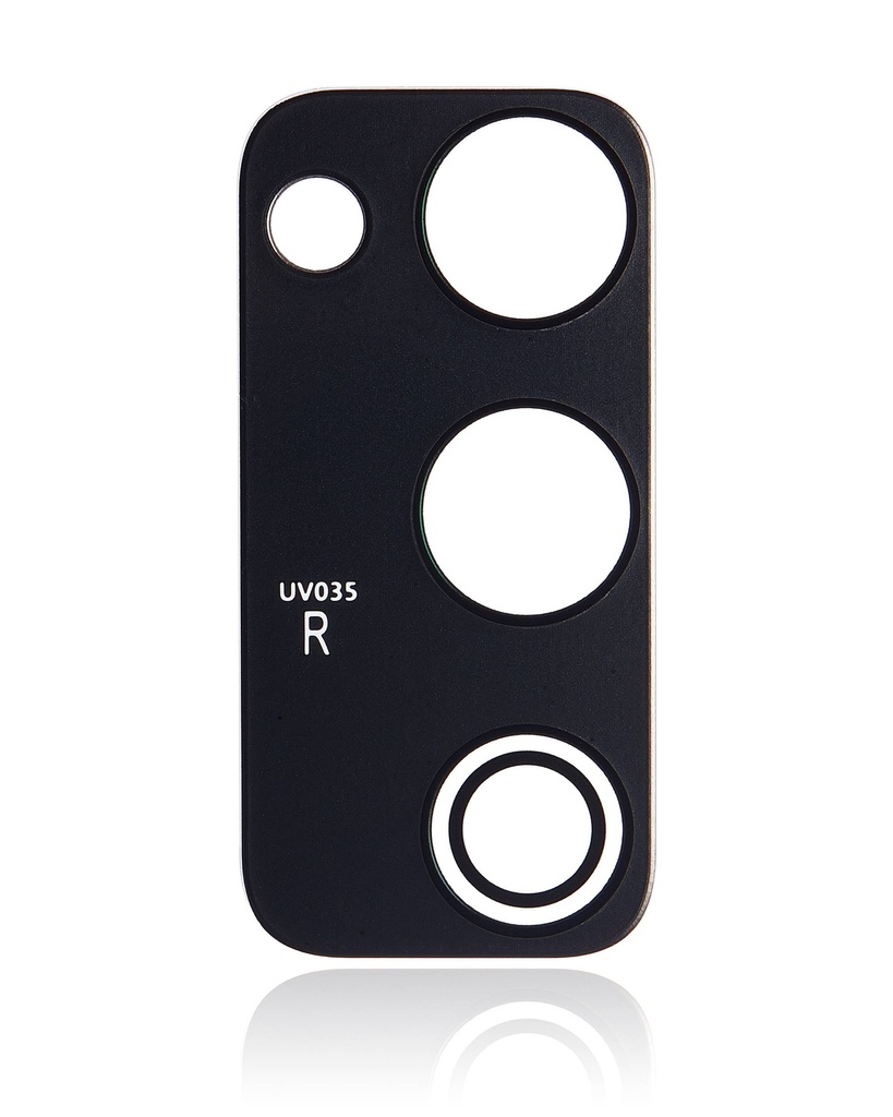 Pack de 10 Lentilles caméra arrière - verre seul avec adhésif compatibles Samsung Galaxy S20 FE 4G - 5G - Cloud Red