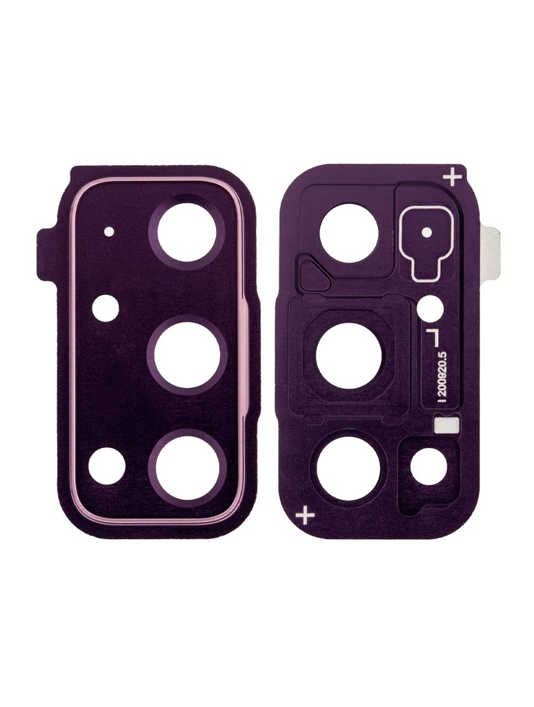 Lentille caméra arrière avec anneau de protection compatible Samsung Galaxy S20 FE 4G - 5G - Purple