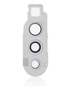 Lentille caméra arrière avec anneau compatible SAMSUNG A90 5G - A908 2019 - Blanc