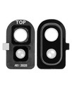 Lentille caméra arrière avec anneau compatible SAMSUNG A10e - A102 2019 - Noir