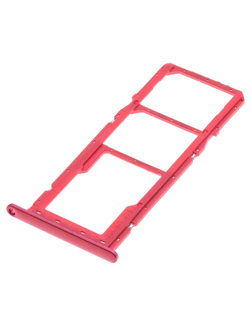 Tiroir SIM double compatible Samsung Galaxy A11 A115 2020 - Rouge