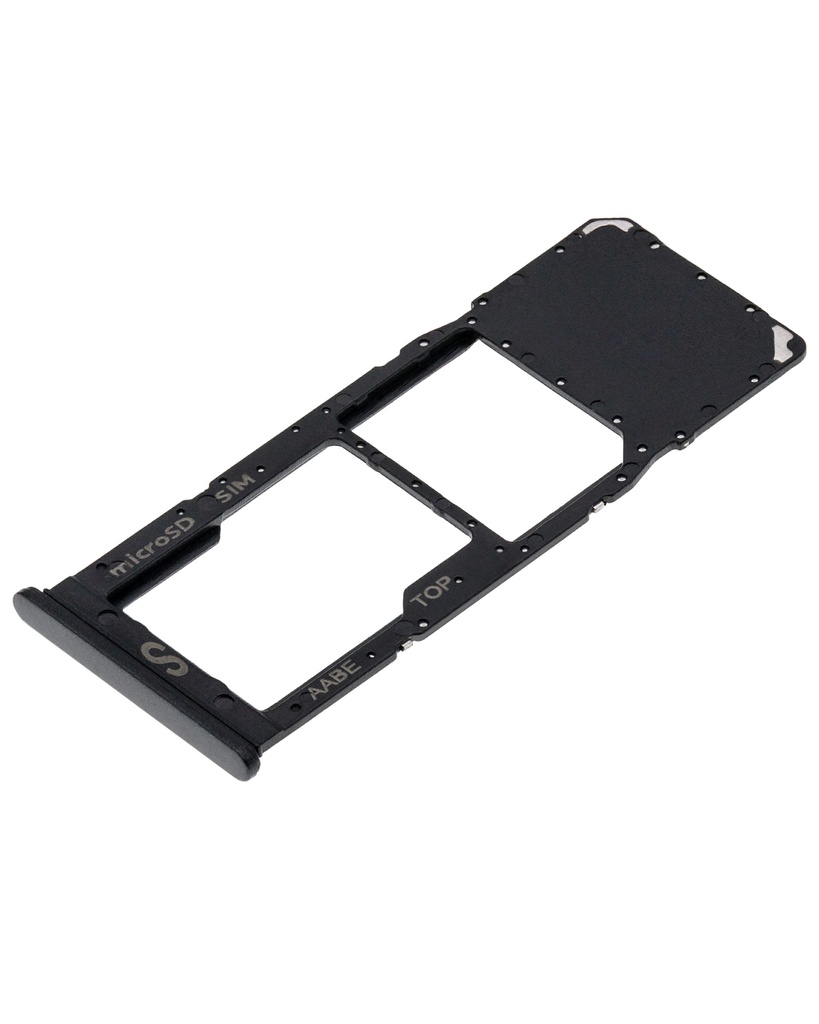 Tiroir SIM compatible Samsung Galaxy A12 A125 2020 - Noir