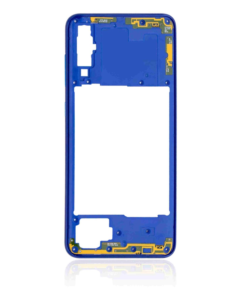 Châssis central compatible SAMSUNG A70 - A705 2019 - Bleu