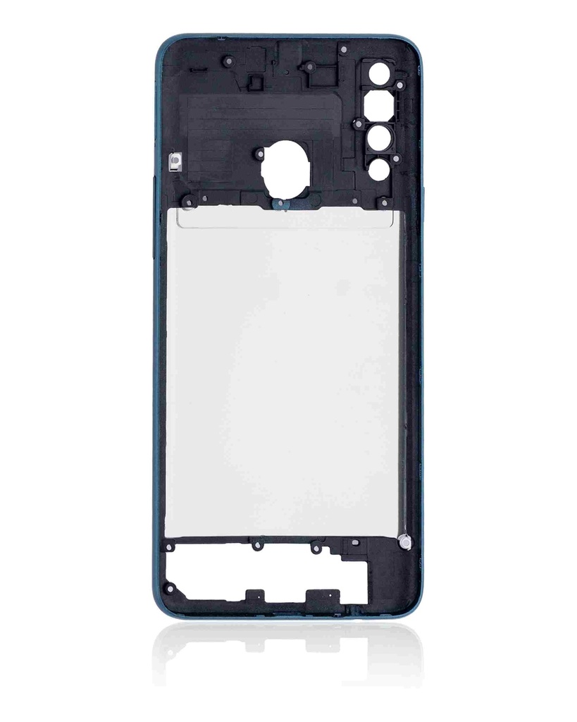 Châssis central compatible SAMSUNG A20s - A207 2019 - Vert