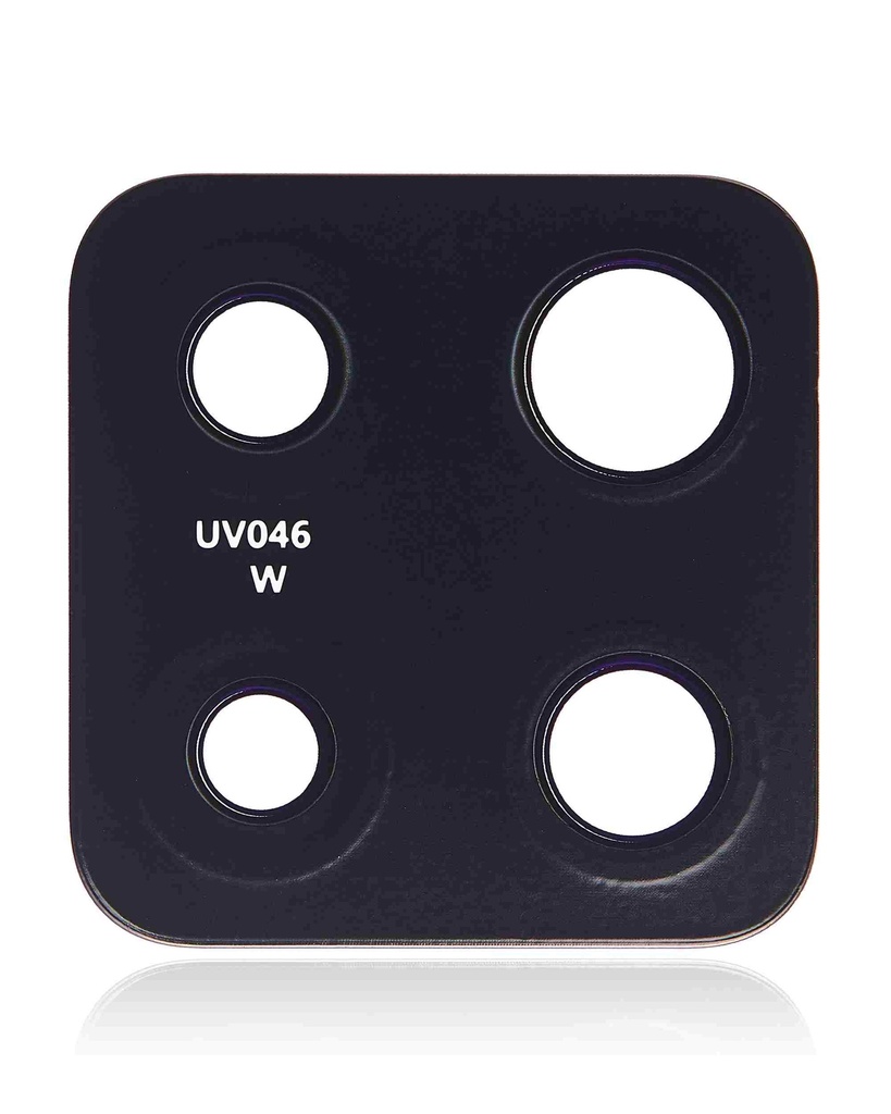 Lentille caméra arrière - Verre seul avec adhésif - compatible SAMSUNG A42 5G - A426 2020 - Prism Dot White