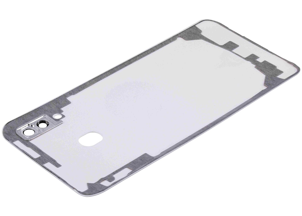 Vitre arrière avec lentille caméra compatible SAMSUNG A20 - A205 2019 - Aftermarket Plus - Bleu