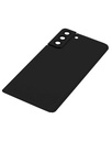 Vitre arrière avec lentille caméra compatible Samsung Galaxy S21 Plus - Sans Logo - Aftermarket Plus - Phantom Black