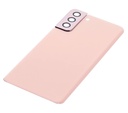 Vitre arrière avec lentille caméra compatible Samsung Galaxy S21 Plus - Sans Logo - Aftermarket Plus - Phantom Pink