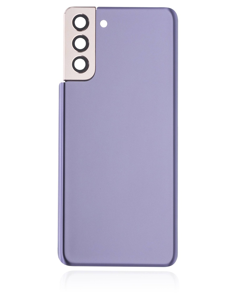 Vitre arrière avec lentille caméra compatible Samsung Galaxy S21 Plus - Sans Logo - Aftermarket Plus - Phantom Violet