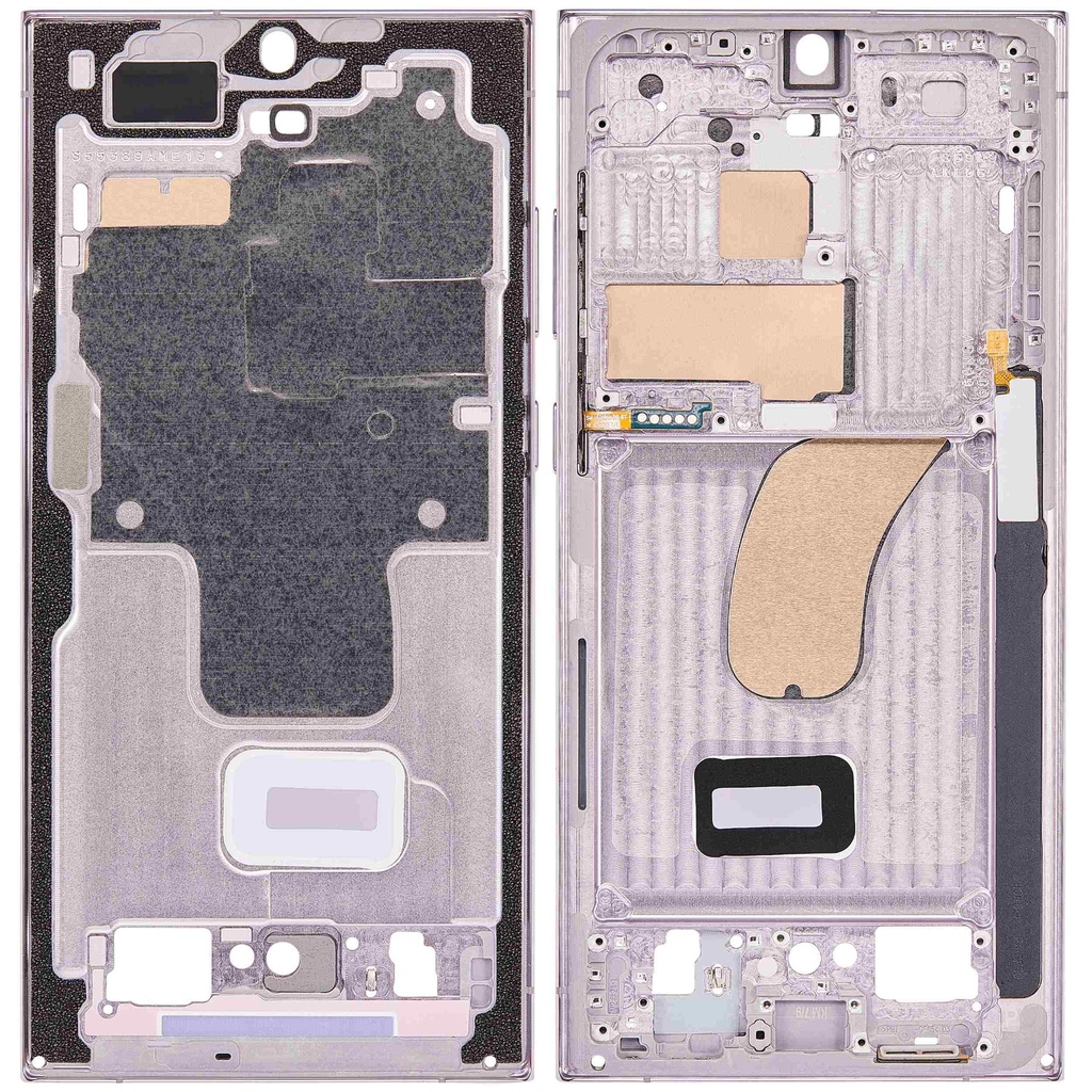 Châssis central compatible SAMSUNG S23 Ultra 5G - Version Internationale - Lavande