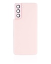 Vitre arrière avec lentille caméra compatible Samsung Galaxy S21 5G - Sans Logo - Aftermarket Plus - Phantom Pink